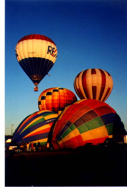 Balloon Festival in Sussex