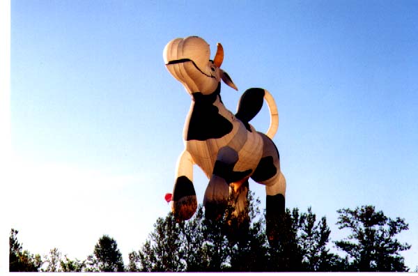 The Cow Jumped Over The Moon Balloon